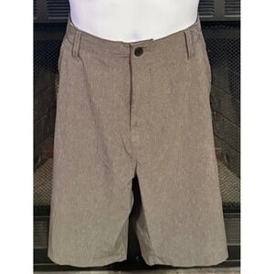 Bali Mens Heather Grey Hybrid Shorts Stretch Board Shorts Size 36 D427617S